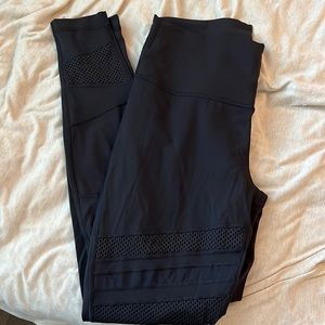 Lululemon Moto Inspired Mid-rise Leggings